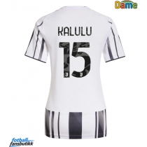 Juventus Pierre Kalulu #15 Hjemmedrakt Dame 2025-26 Kortermet